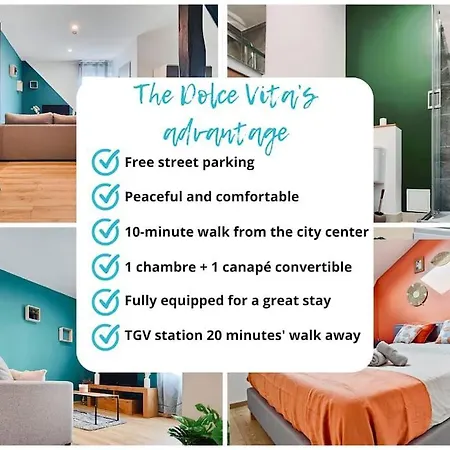 Dolce - Centre-ville - Paisible - Moderne *